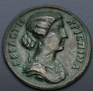 Bruttia Crispina, Augusta,  178-183  (Lydia - Silandus - Æ Medallion)